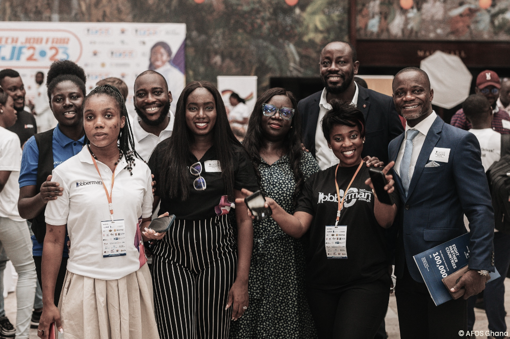 Digitalisierung in Ghana: Tech Job Fair 2023