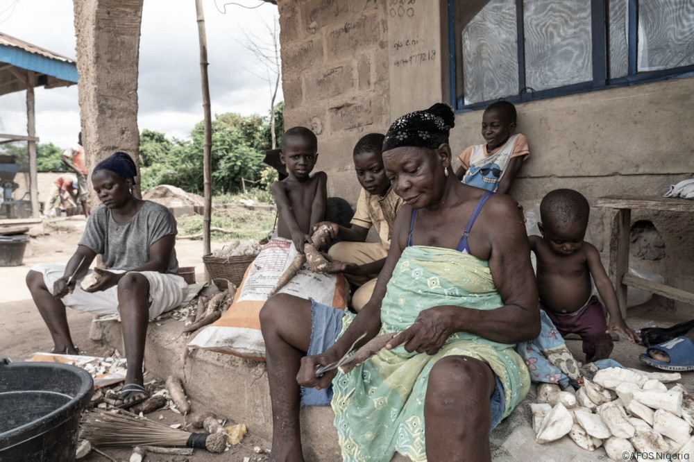 Ausbildung von Kleinbauern in Nigeria