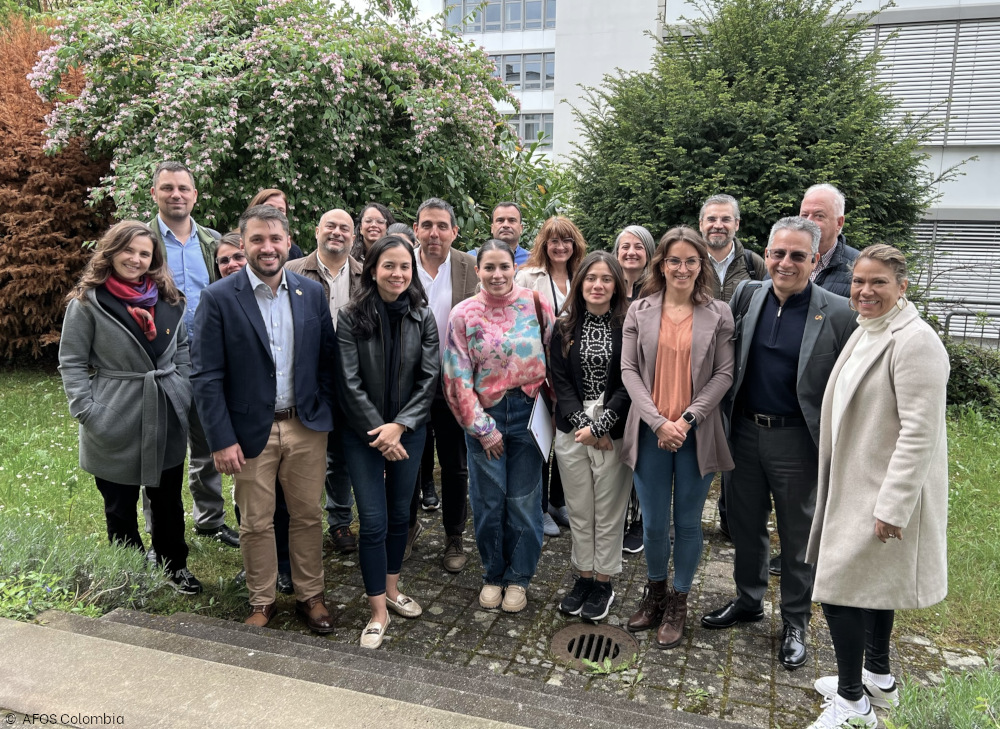 Delegationsreise des kolumbianischen AFOS Teams